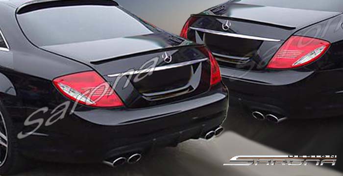Custom Mercedes CL  Coupe Trunk Wing (2007 - 2014) - $229.00 (Manufacturer Sarona, Part #MB-029-TW)
